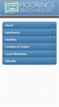 Mobile Screenshot of mooringsbeachresort.com